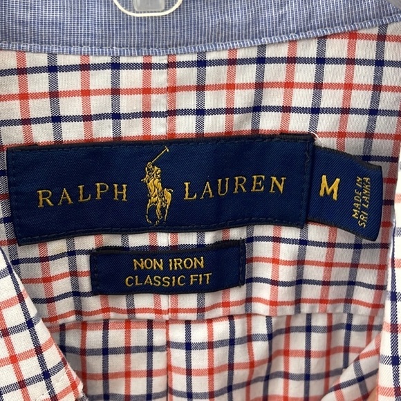 🆕 RALPH LAUREN Button Down Shirt Size M - Picture 4 of 4
